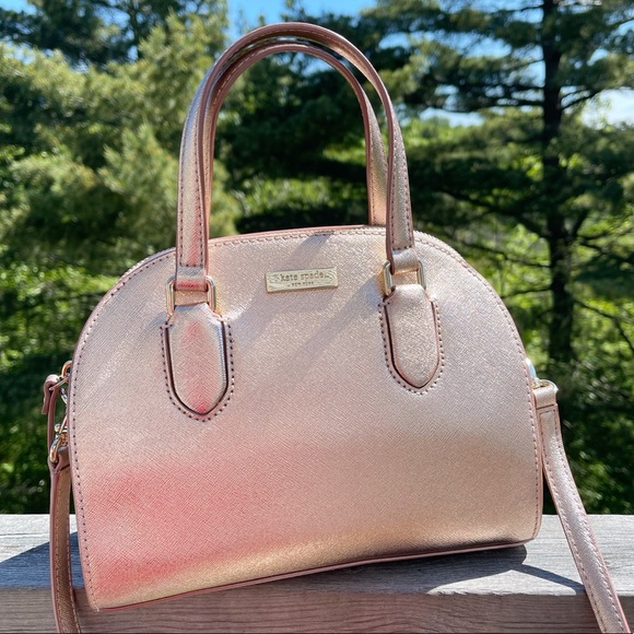 Kate Spade Reilly Rose Gold Satchel - Picture 5 of 8